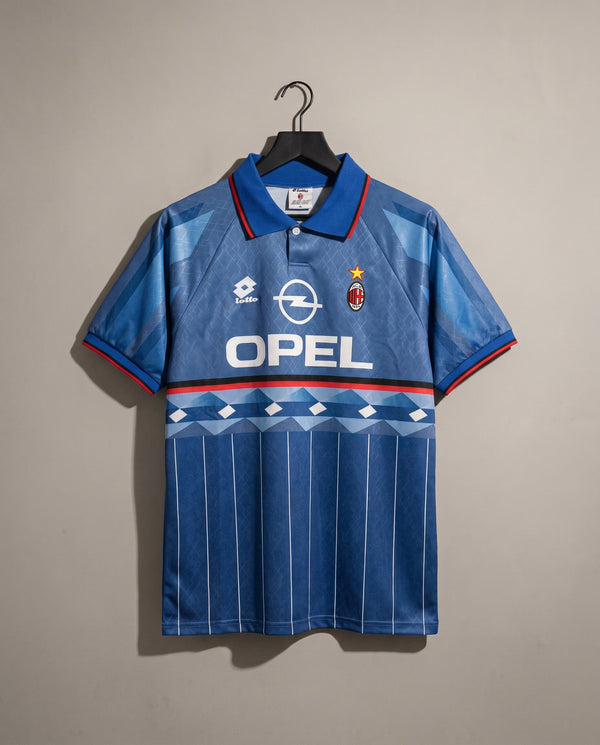 AC Milan Visitante 1995 Retro Football Shirt