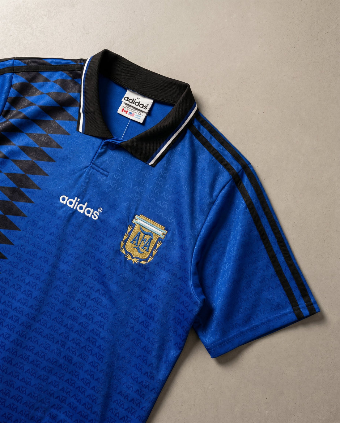 Argentina Visitante 1994 retro shirt detail