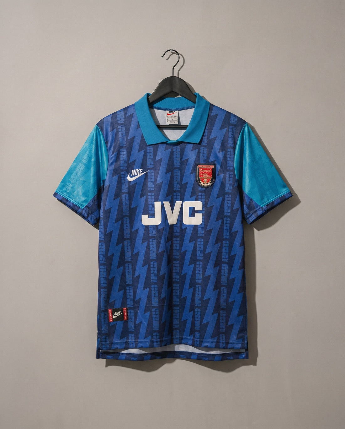 Arsenal Visitante 1994 retro shirt front