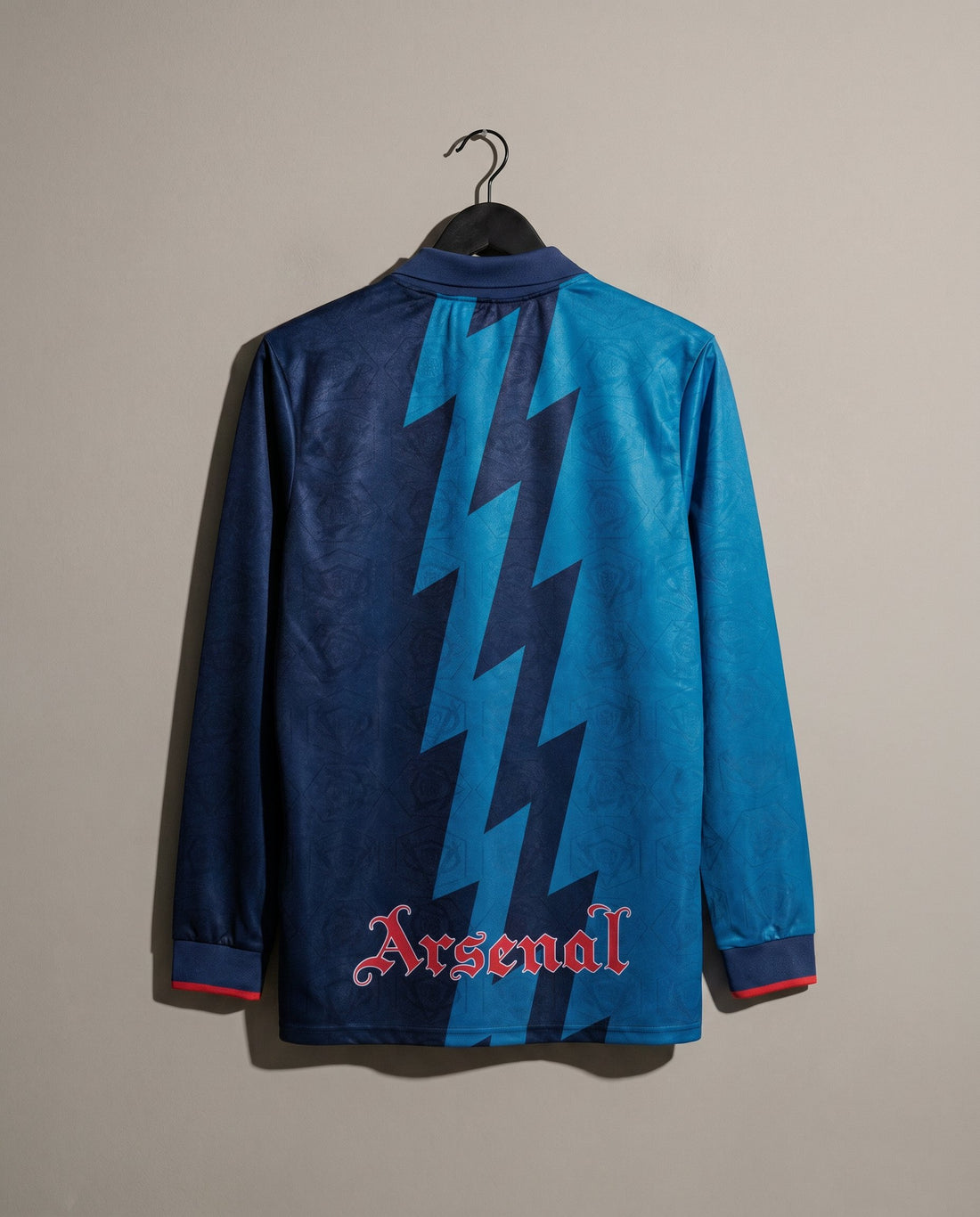 Arsenal Visitante 1995 retro shirt back