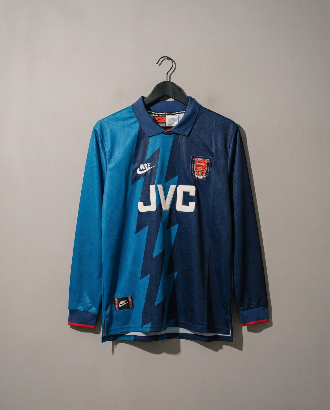 Arsenal Visitante 1995 retro shirt front