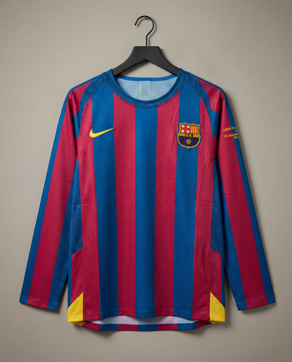 Barcelona Local 2005-06 Retro Football Shirt