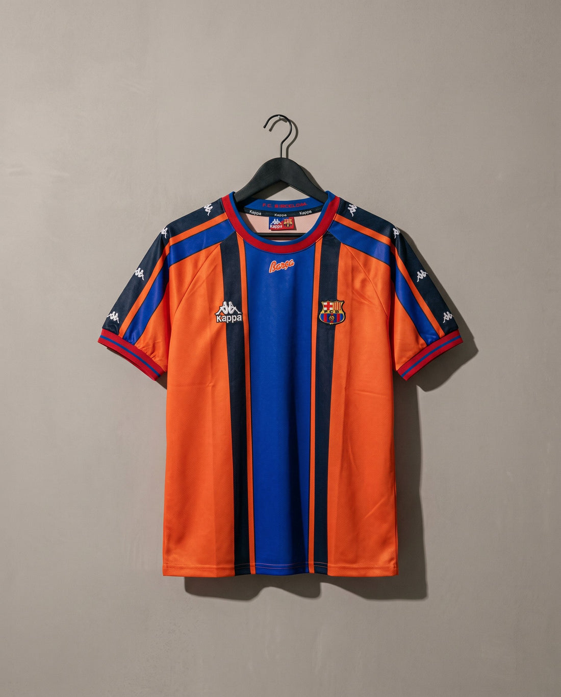 Barcelona Visitante 1997 retro shirt front
