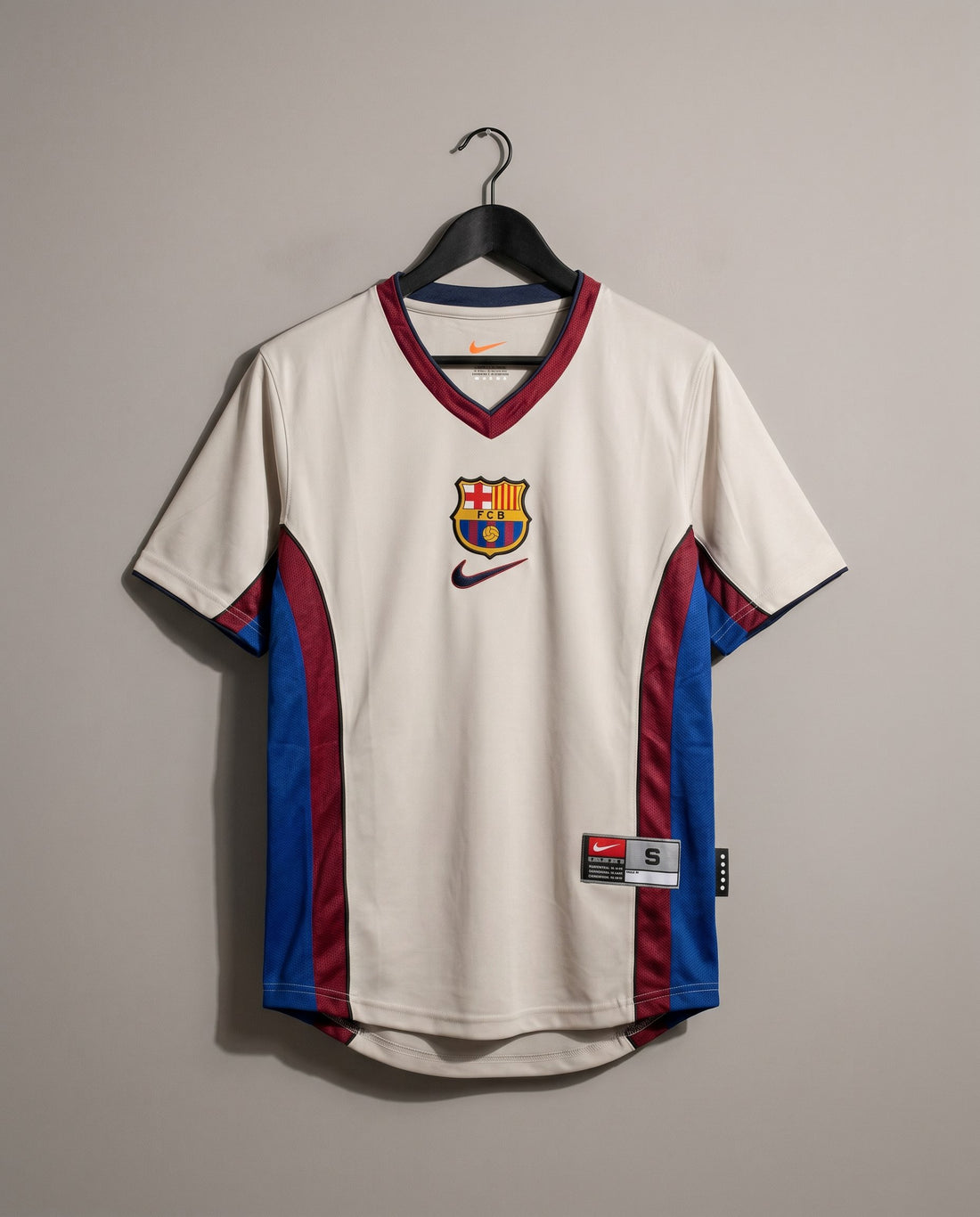Barcelona Visitante 1998 retro shirt front