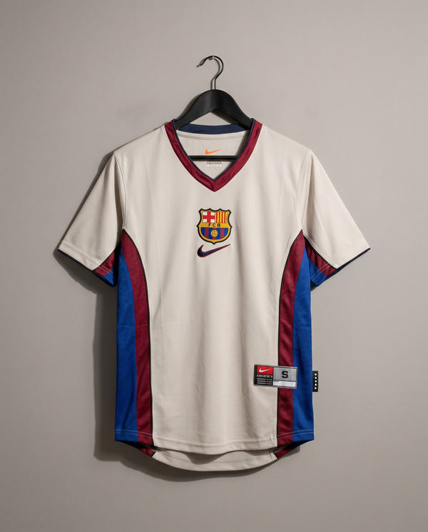Barcelona Visitante 1998 Retro Football Shirt