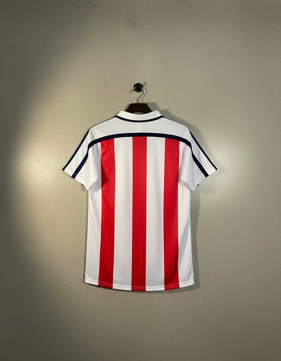 Bayern Munich Visitante 2000 retro shirt back