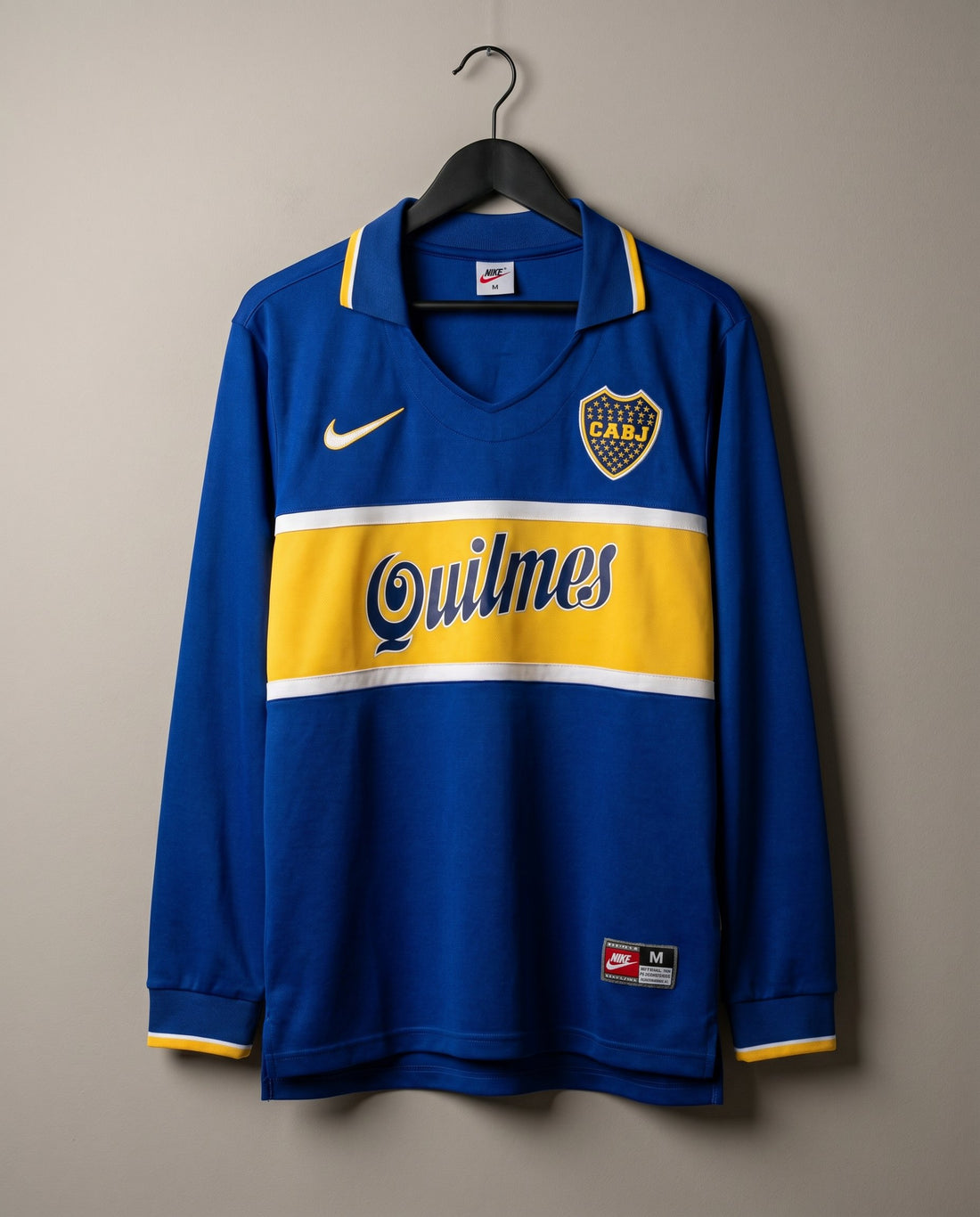 Boca Juniors Local 1996 retro shirt front