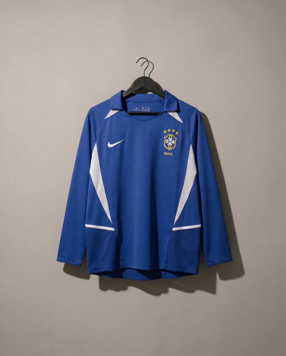 Brasil Visitante 2002 retro shirt front