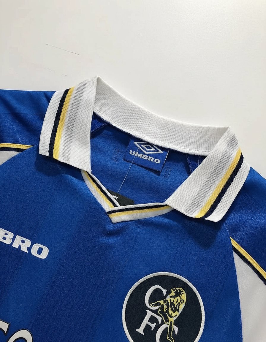 Chelsea Local 1997-99 retro shirt detail