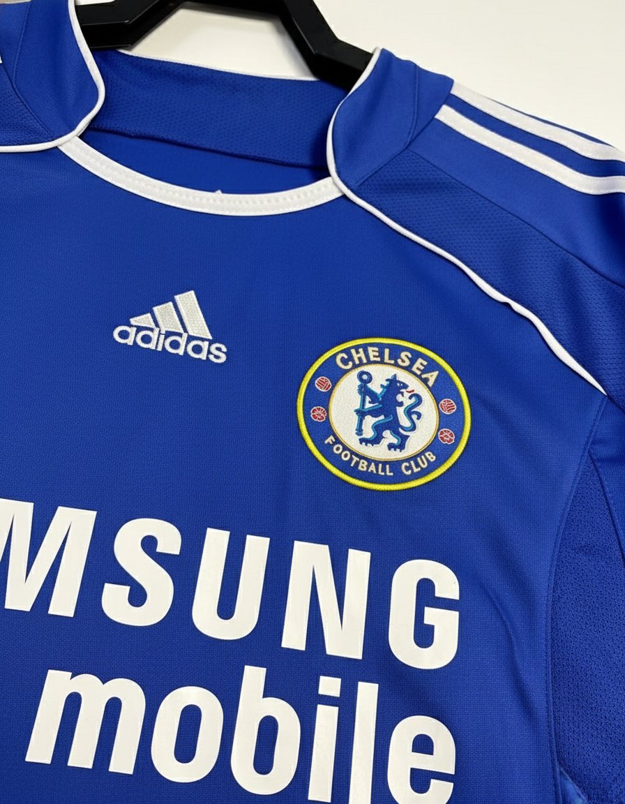 Chelsea Local 2006-07 retro shirt detail