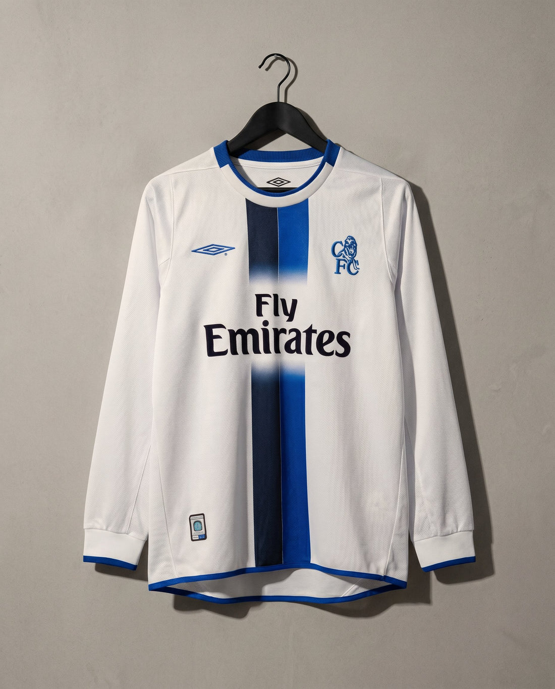 Chelsea Visitante 2003 retro shirt front