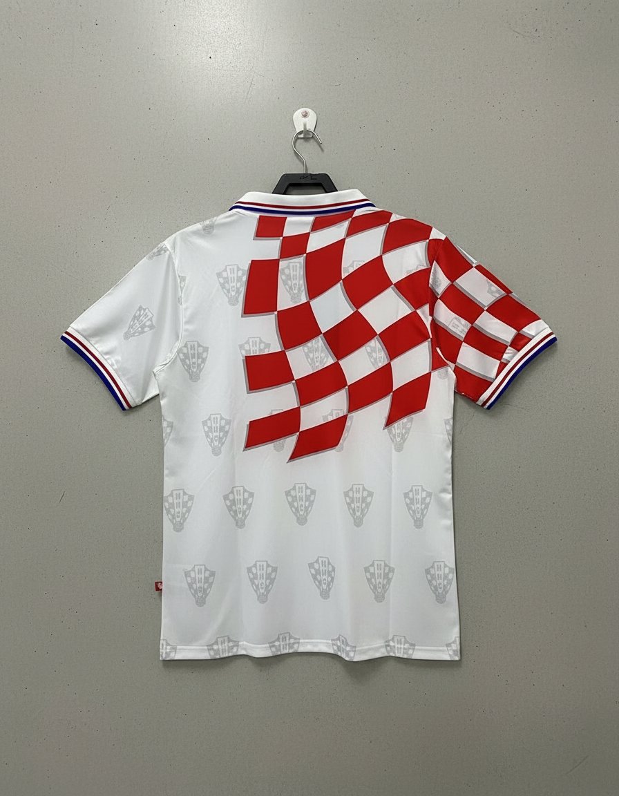 Croacia Local 1998 retro shirt back