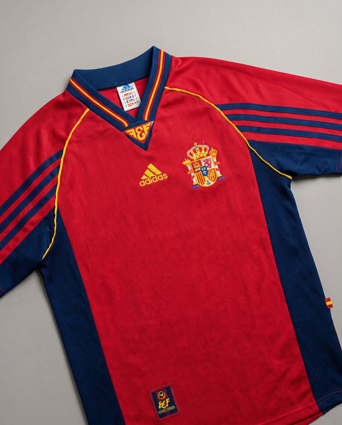 España Local 1998 retro shirt detail