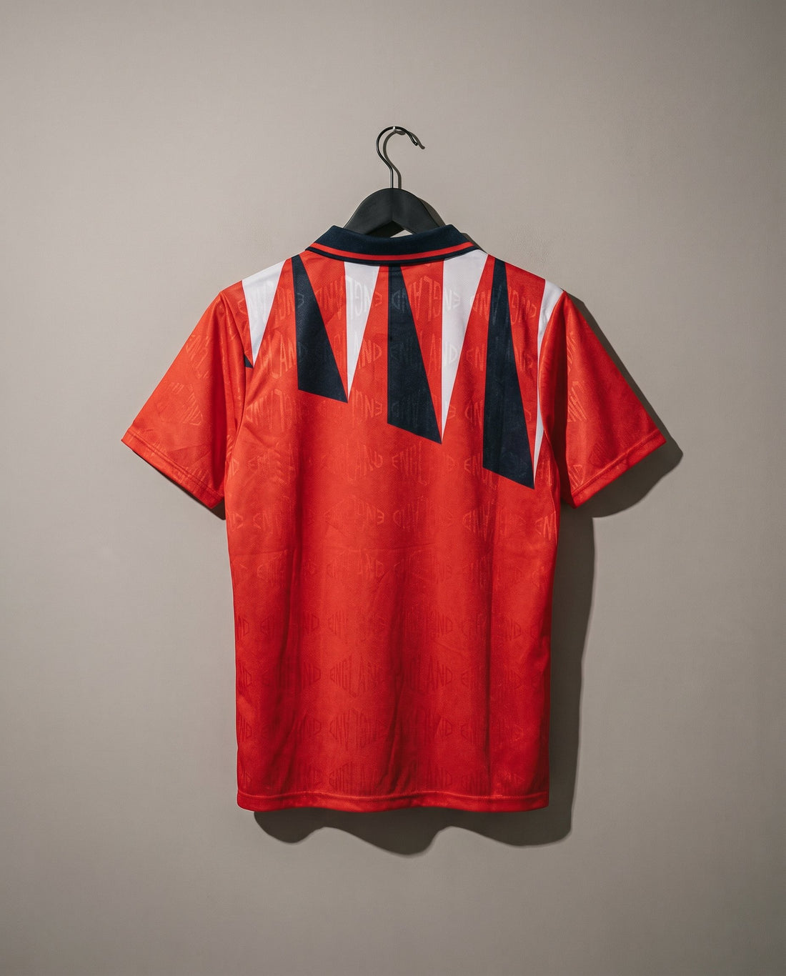 Inglaterra Visitante 1992 retro shirt back
