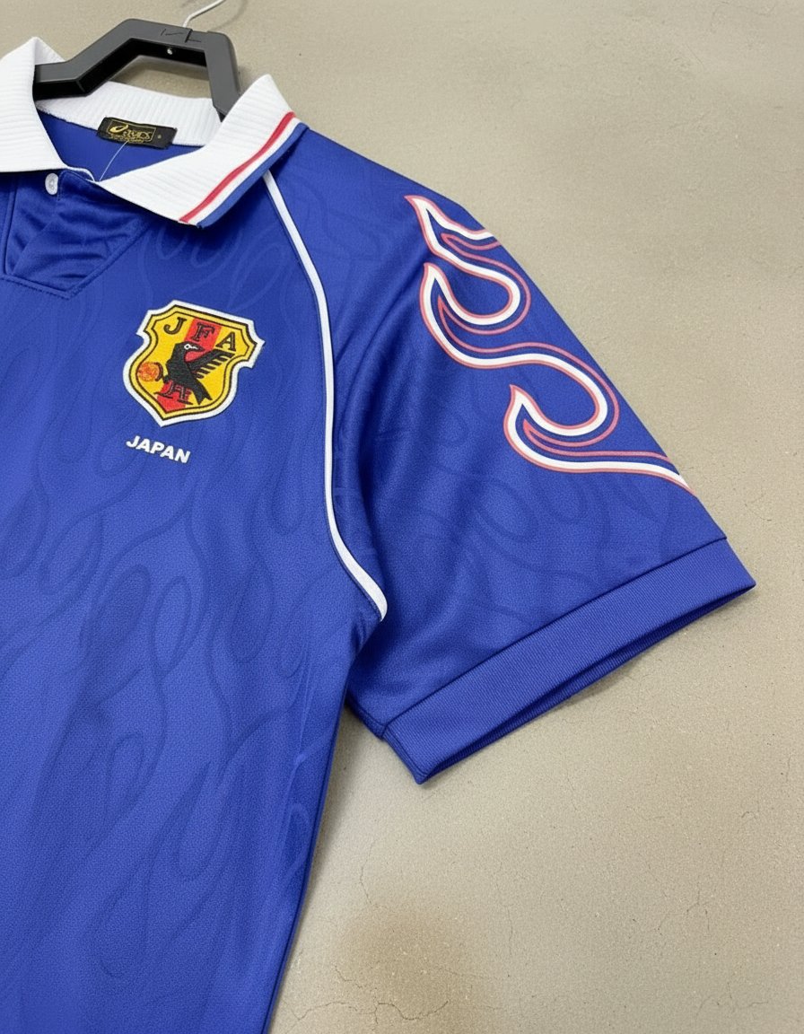 Japón Local 1998 retro shirt detail