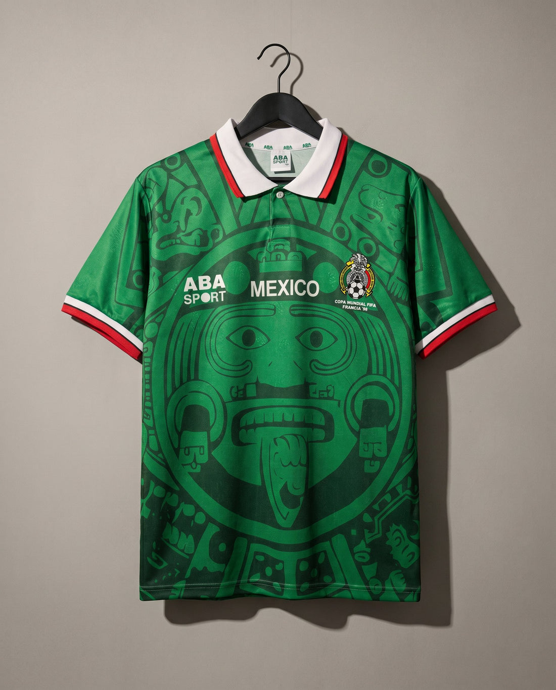México Local 1998 retro shirt front