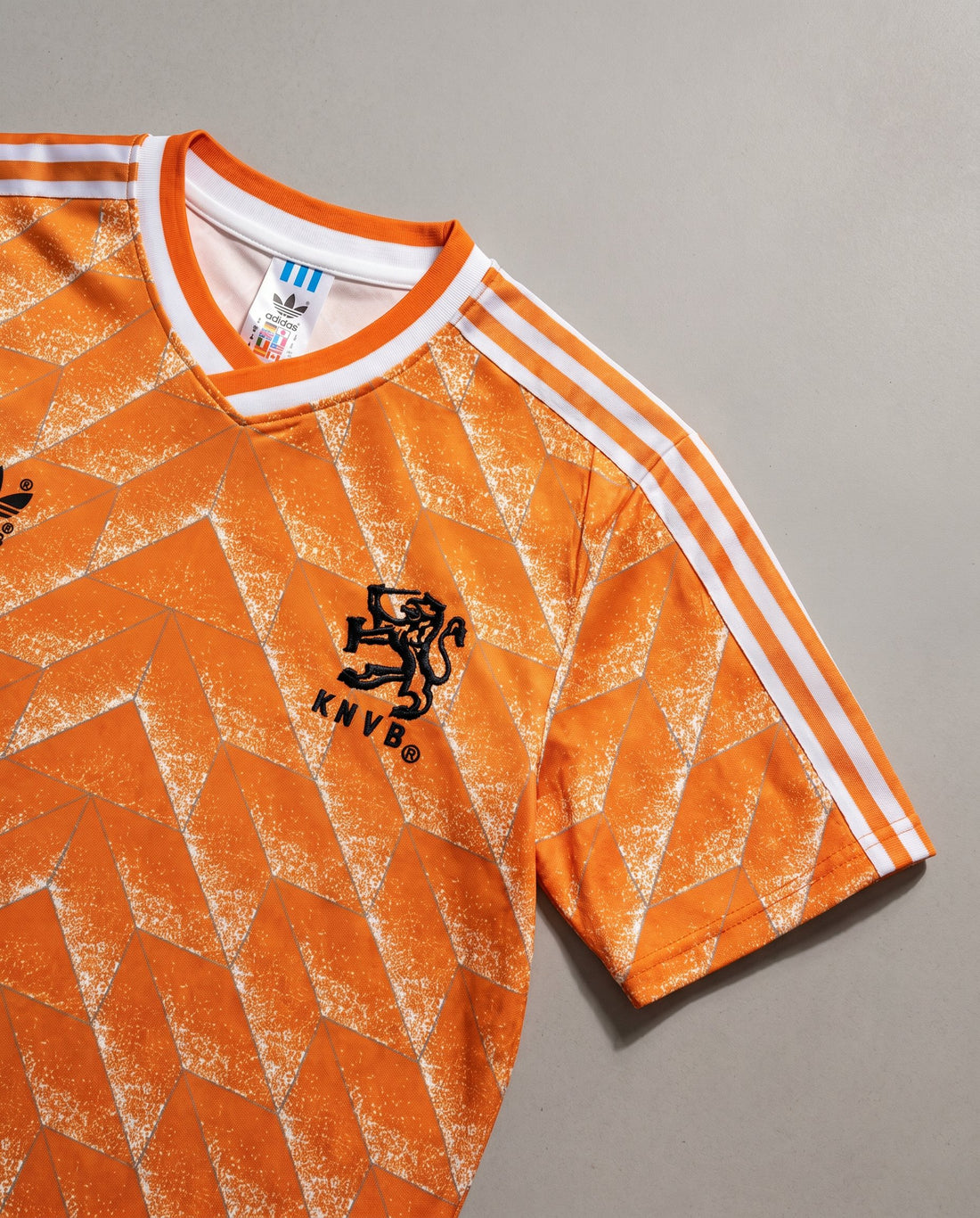 Países Bajos Local 1988 retro shirt detail
