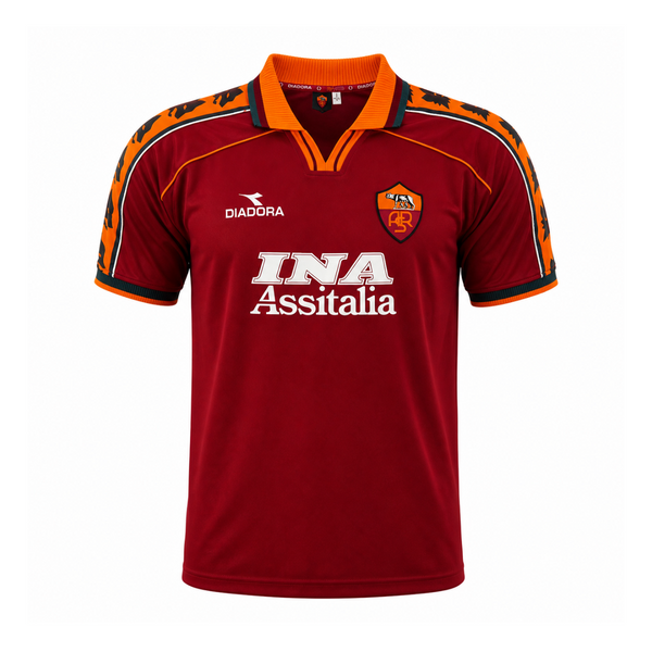 AS Roma 1998/99 Home Kit