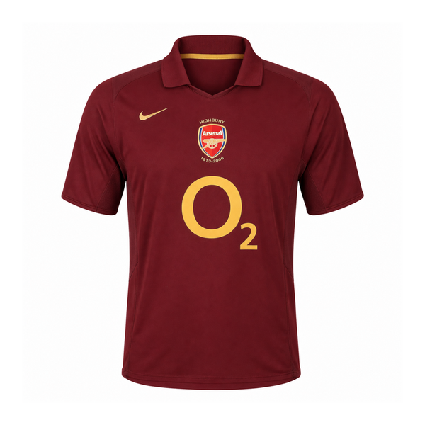 Arsenal FC 2005/06 Home Kit