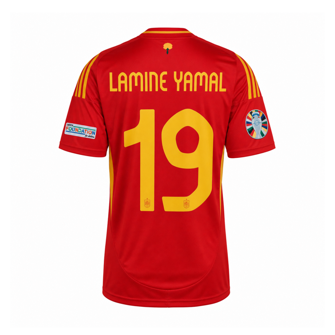 Spain 2024 Home Kit back view