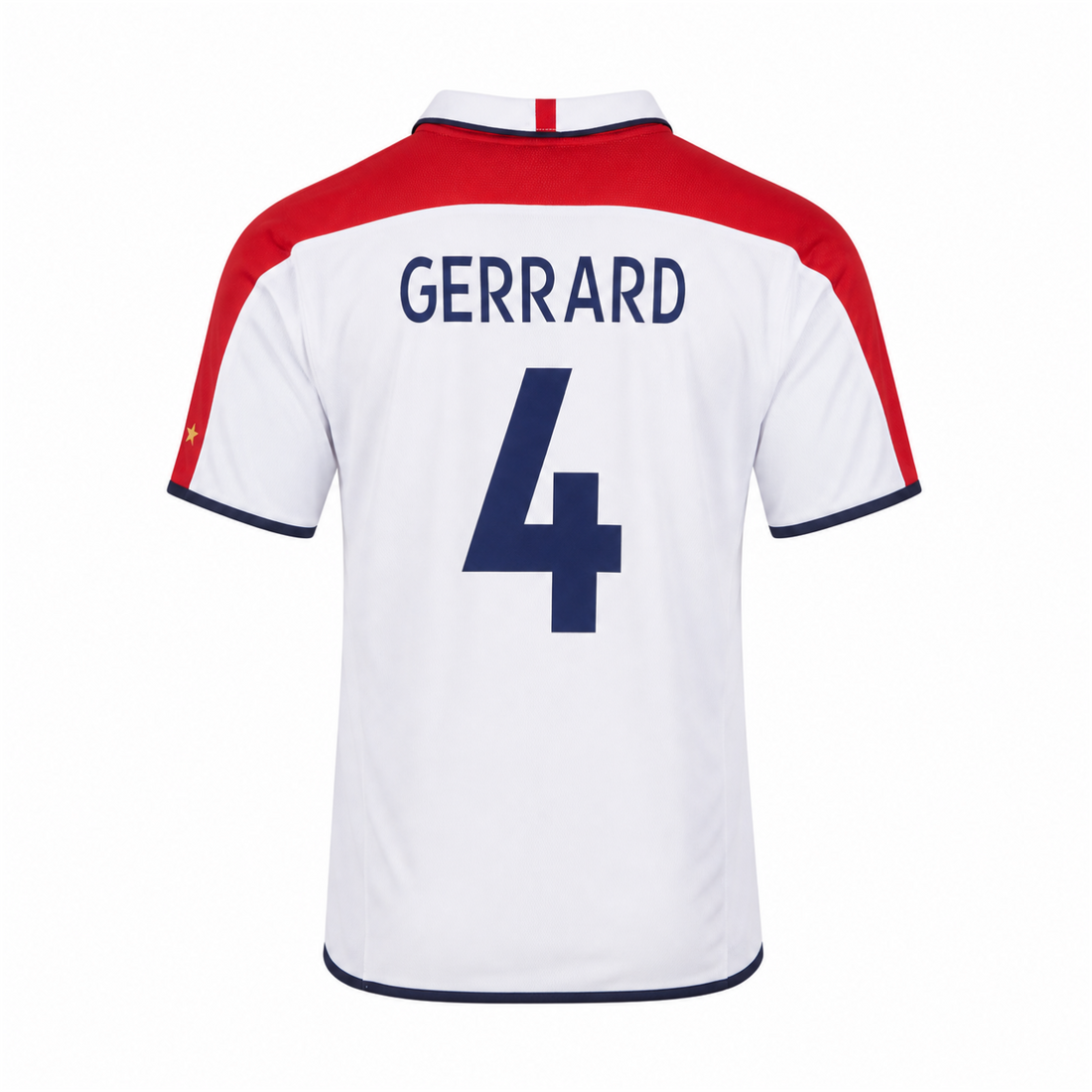 England 2004 Home Kit back view