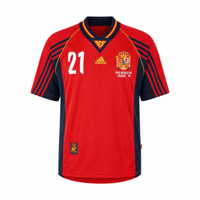 Maglia home Spagna 1998