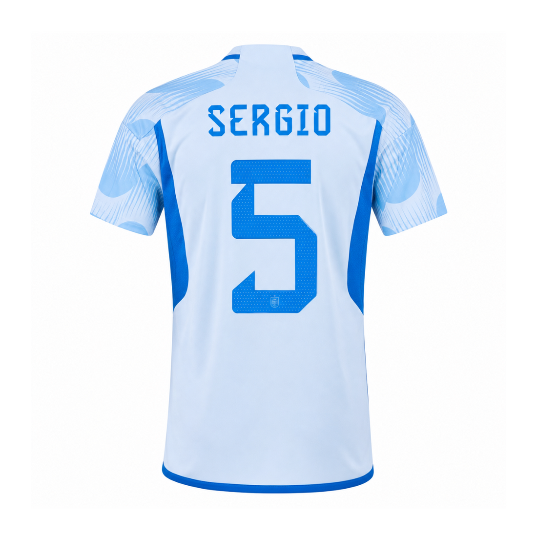 Spain 2022 Away Kit back view