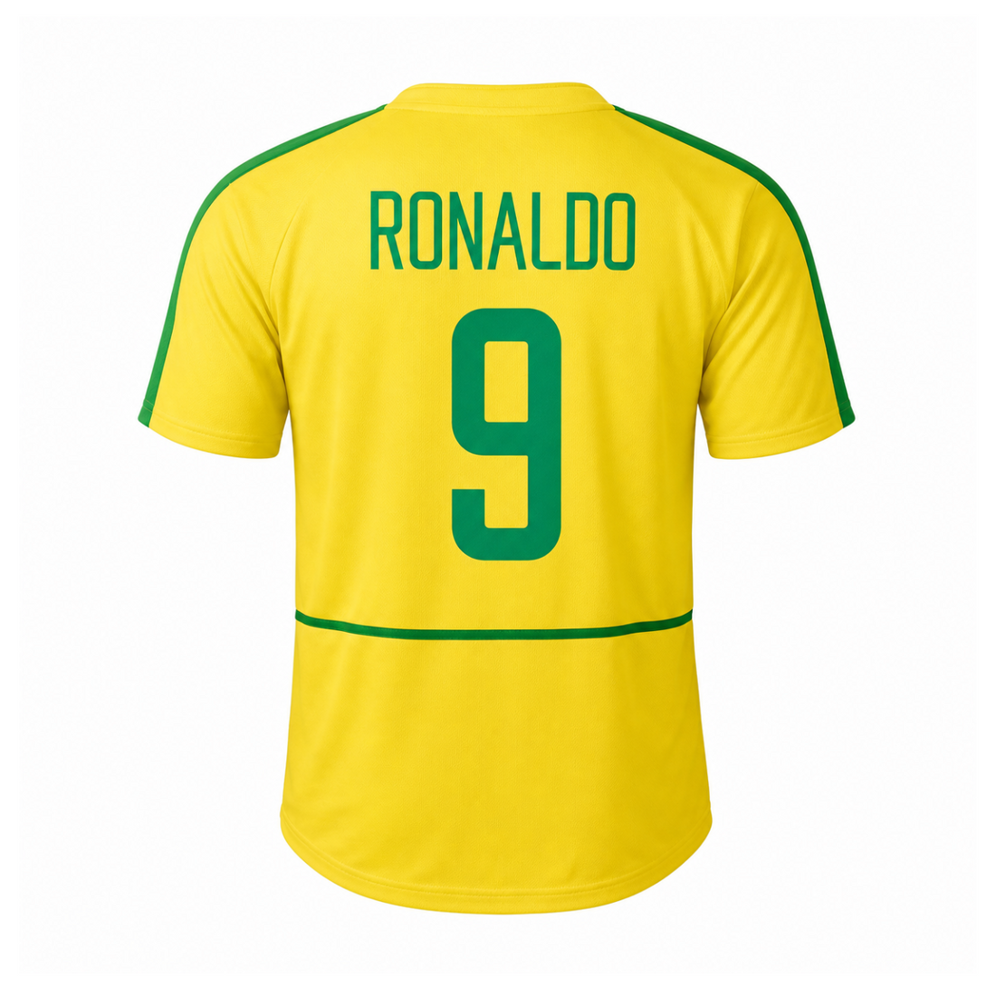 Brazil 2002 Home Kit back view