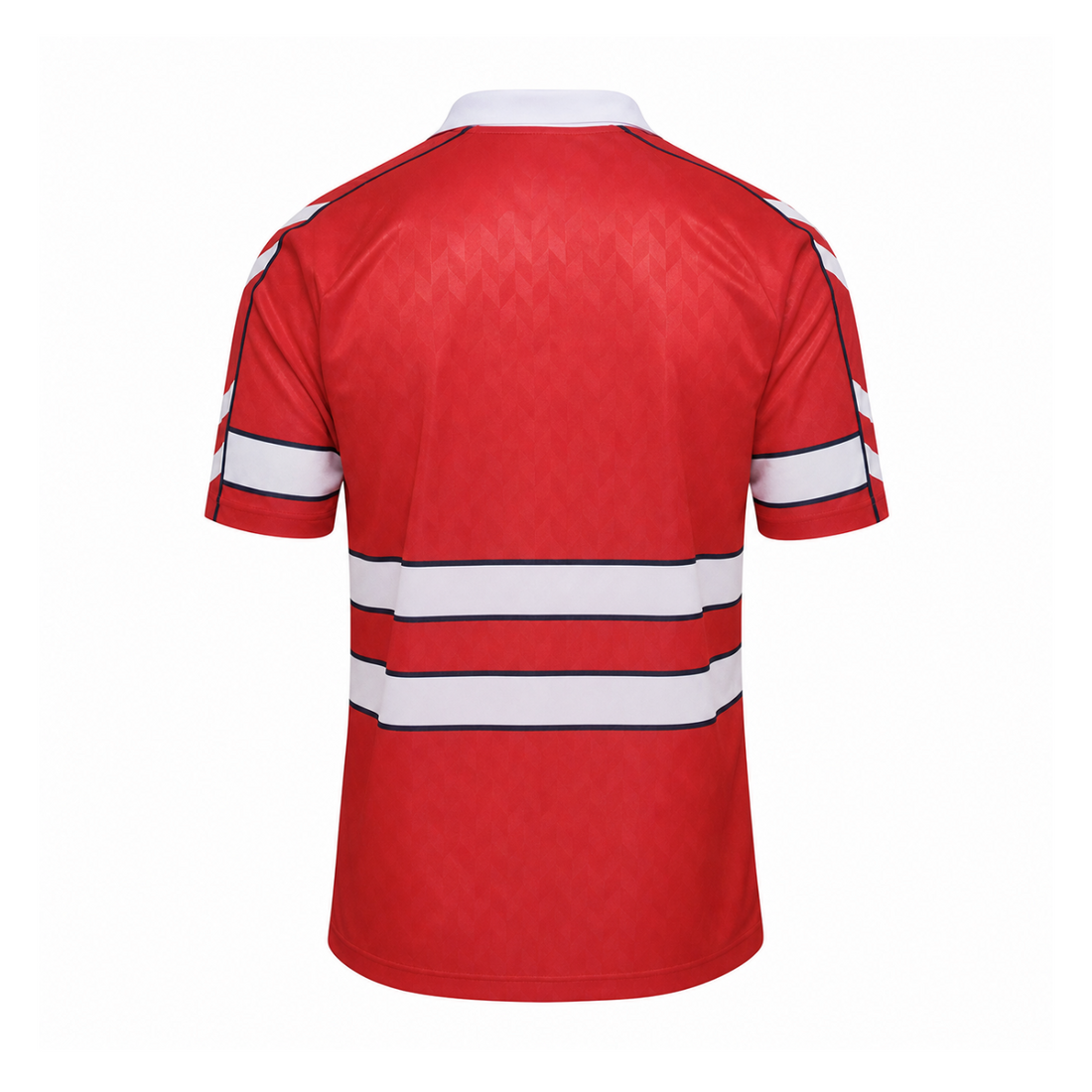 Denmark 1988 Home Kit back view