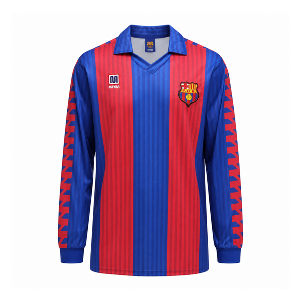 FC Barcelona 1991/92 Home Long Sleeve Kit