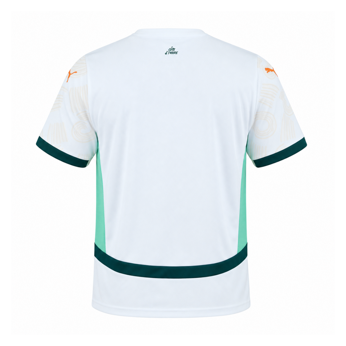 Costa de Marfil 2025 Away Kit back view