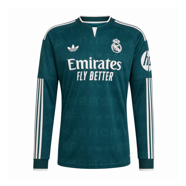 Real Madrid CF 2026/27 Away Long Sleeve Kit