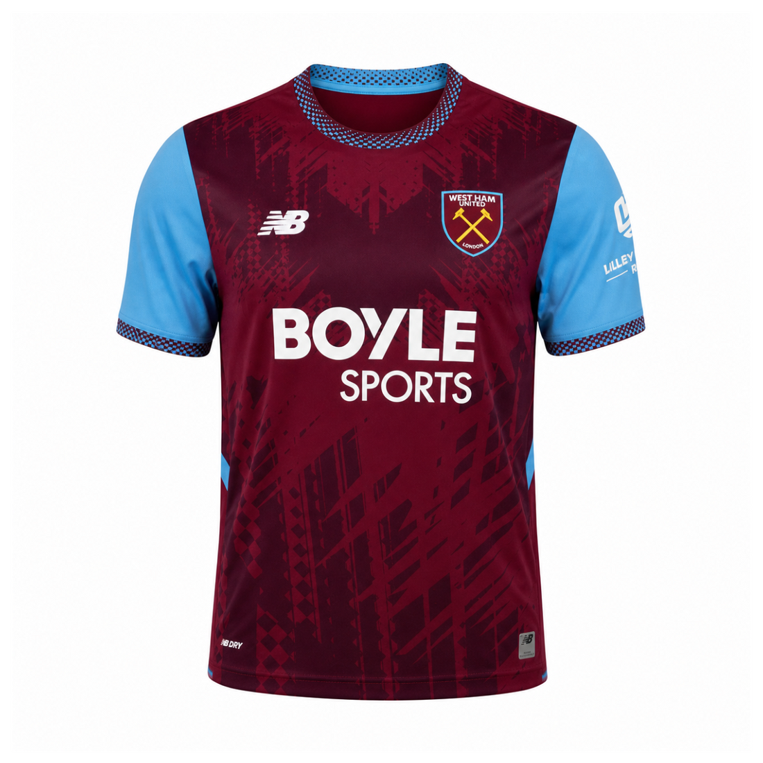 West Ham United FC 2026/27 Home Kit