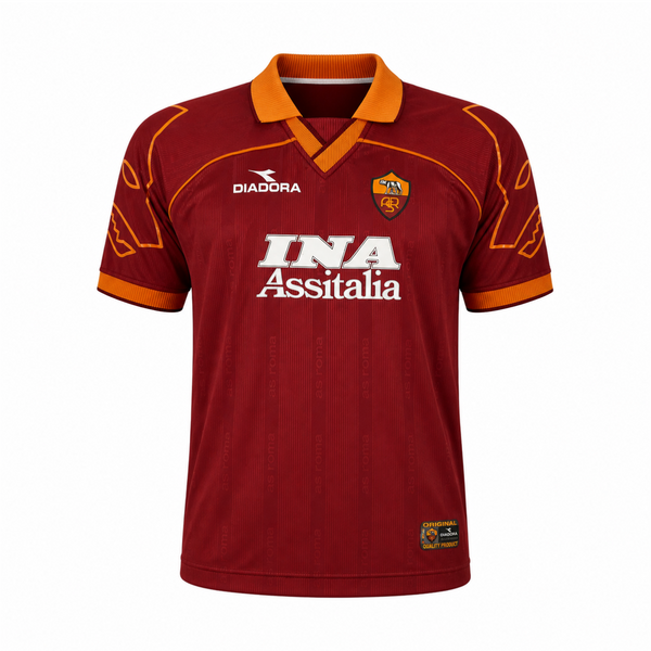 AS Roma 1999/00 Home Kit