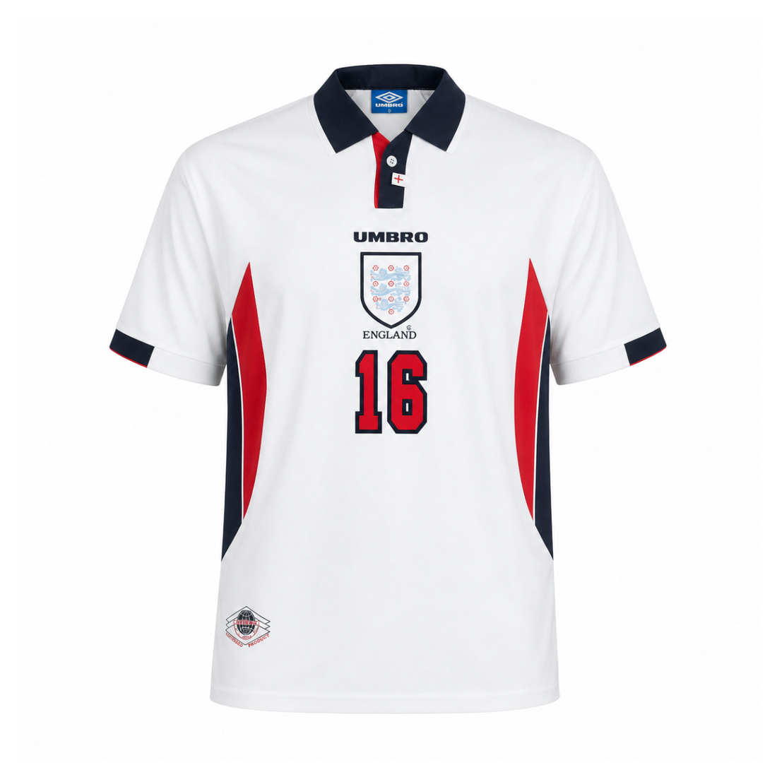 England 1997 Home Kit front view