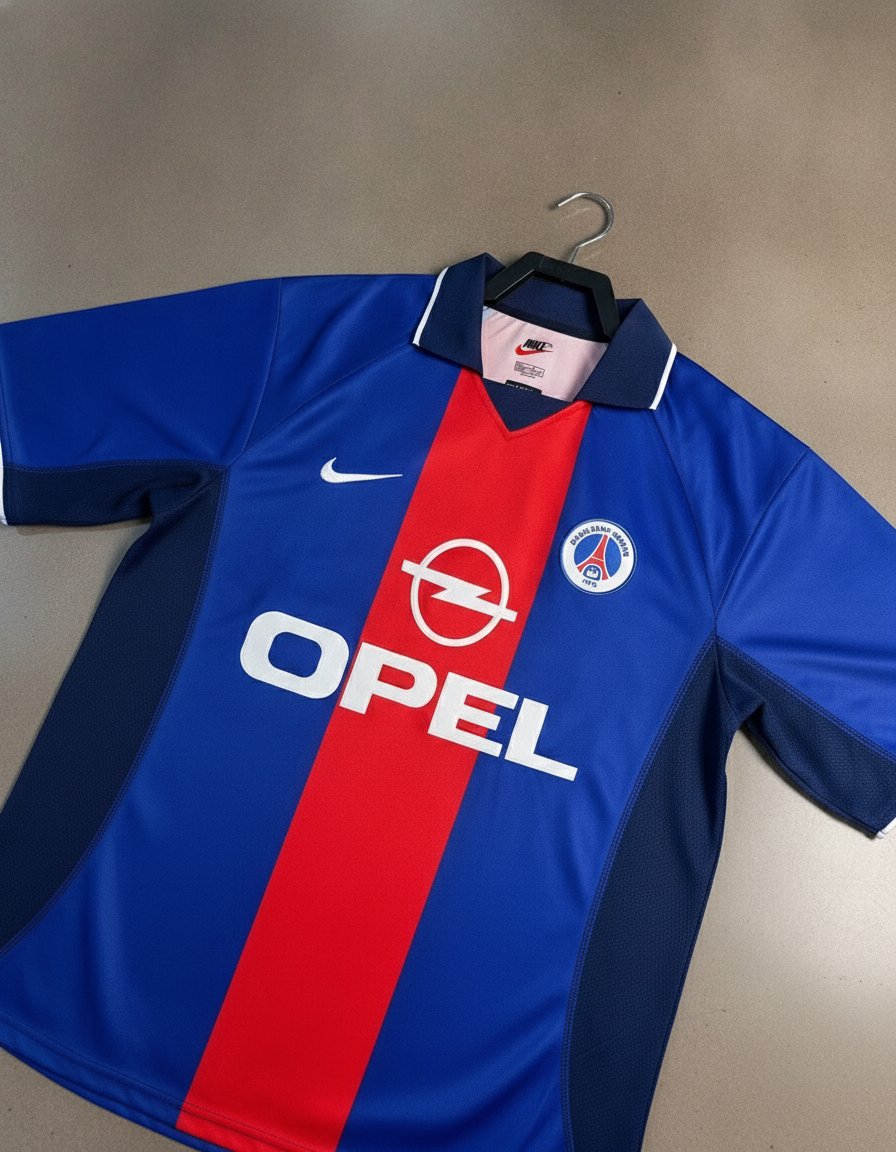 PSG Local 2000 retro shirt detail