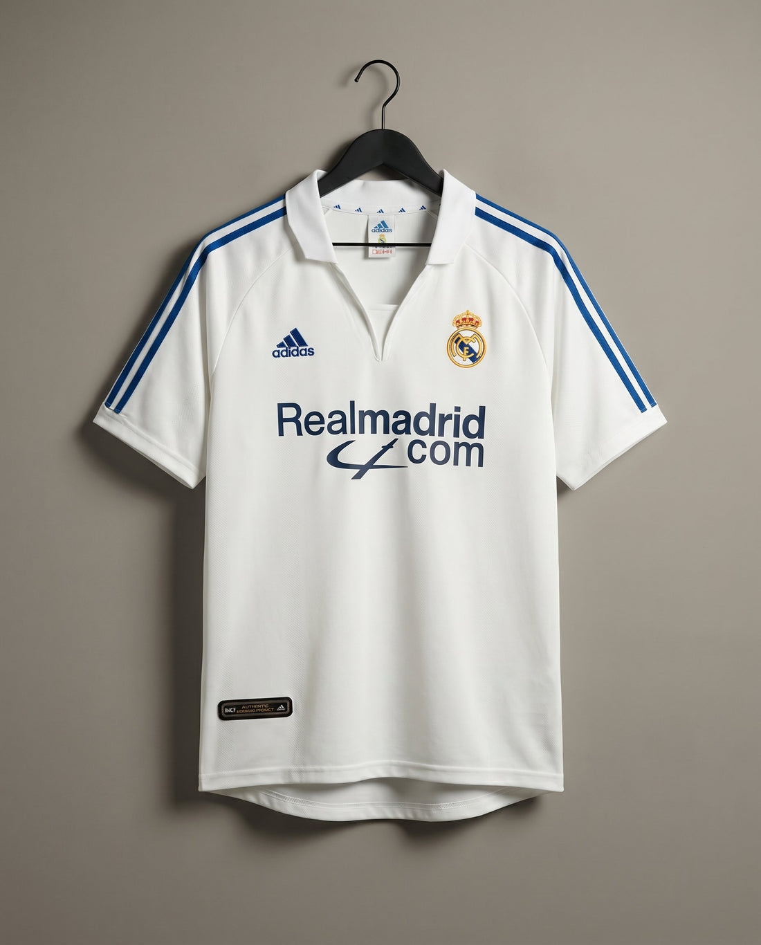 Real Madrid Local 2001-02 retro shirt front