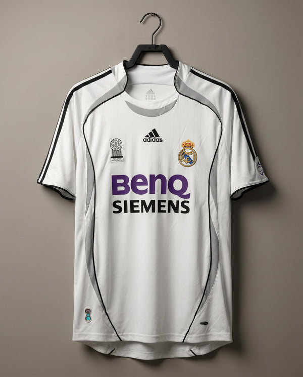 Real Madrid Local 2006-07 Retro Football Shirt