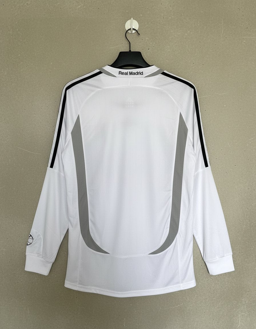 Real Madrid Local 2006-07 retro shirt back