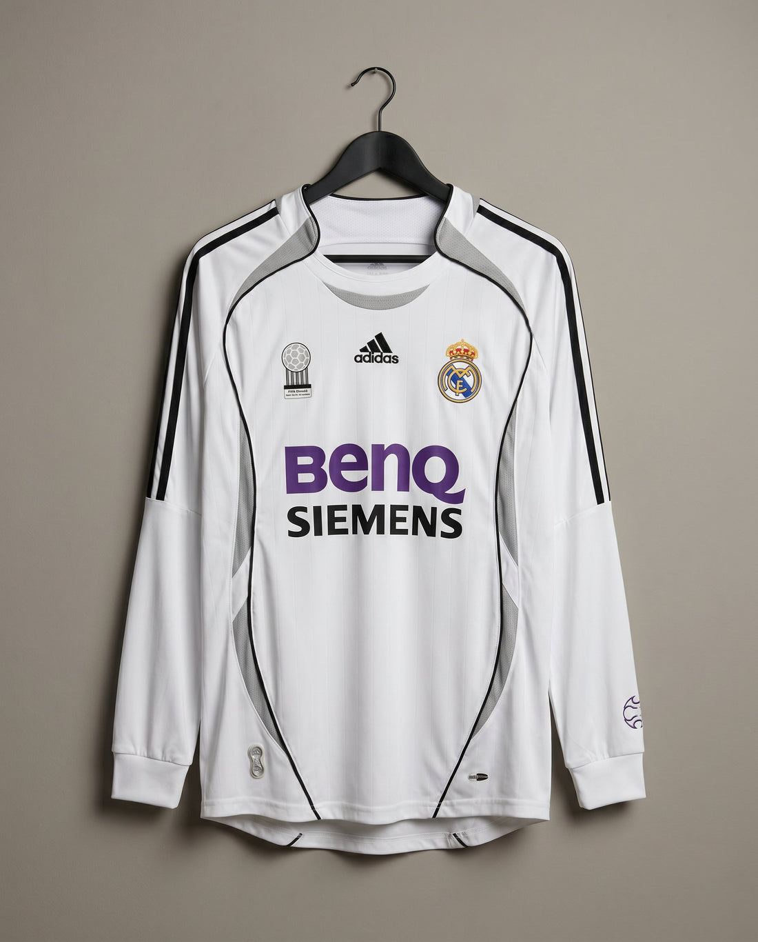 Real Madrid Local 2006-07 retro shirt front
