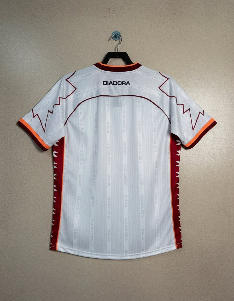 Roma Visitante 1999 retro shirt back